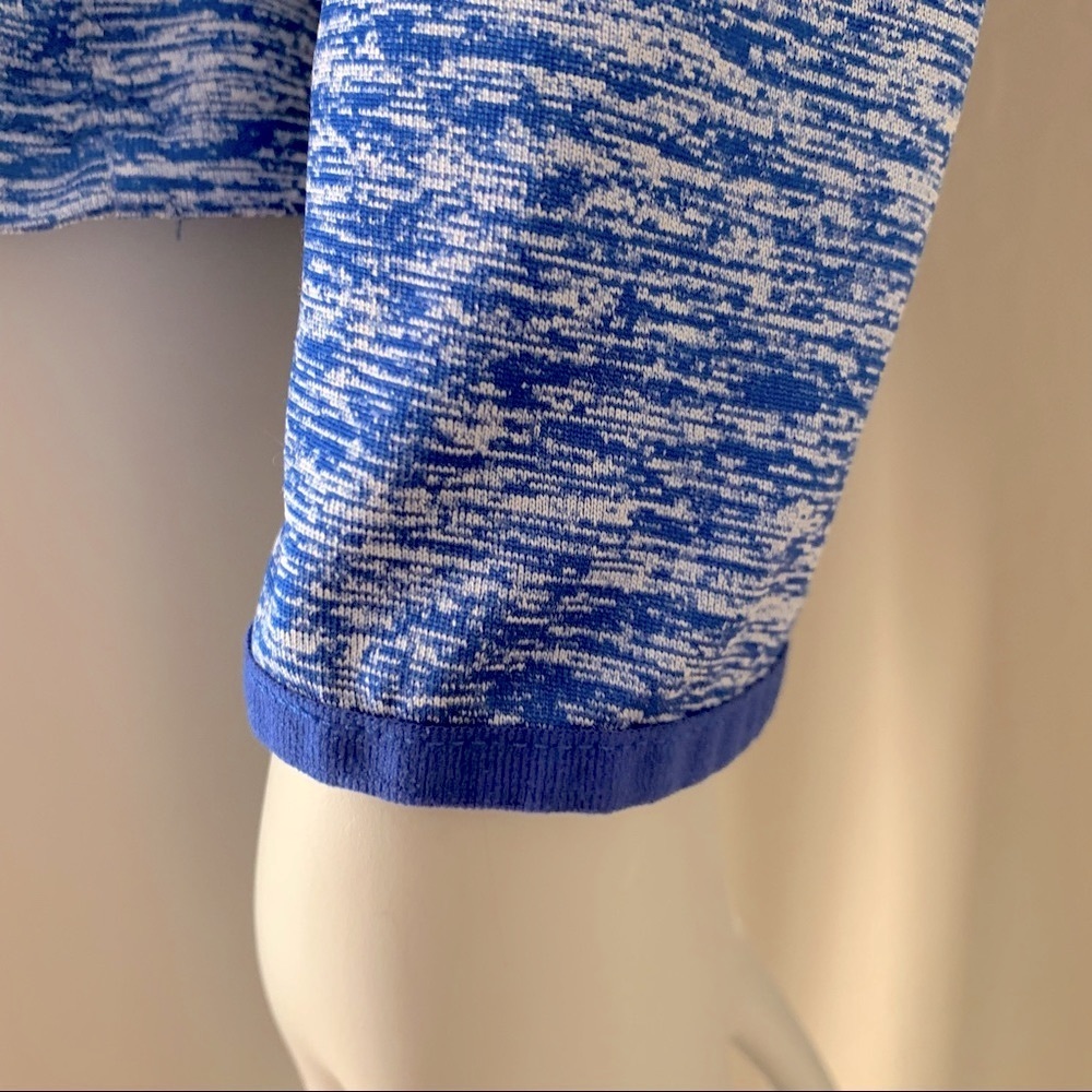 UNDER ARMOUR Loose Fit Athletic Hoodie Lightweight Blue Heathered Size XS - Picture 8 of 15